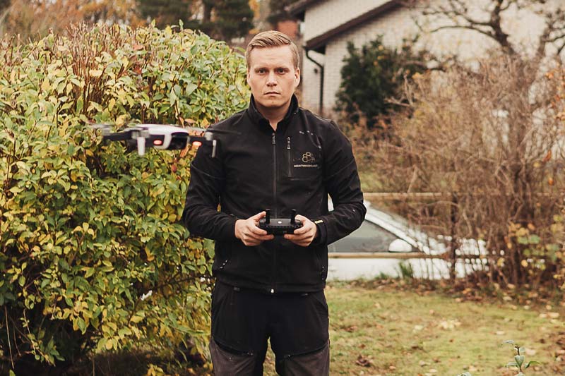 Areamätning med hjälp av drönare